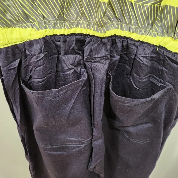 National Safety Apparel X-Large Hi-Vis Yellow And Black VIZABLE® FR Cotton/Nylon - Picture 5 of 16